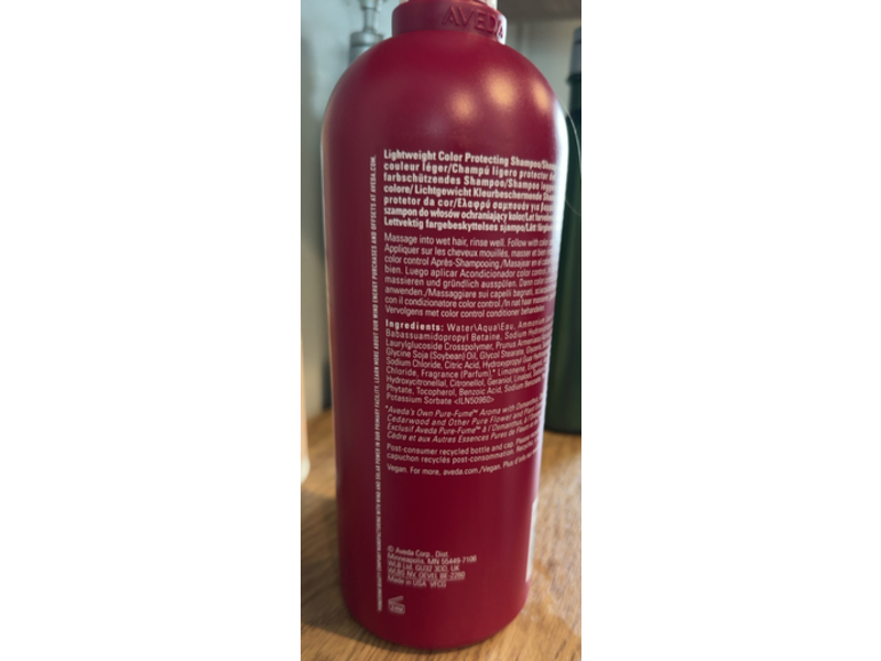 Aveda Color Control Shampoo, Light, 33.8 fl oz/1 L