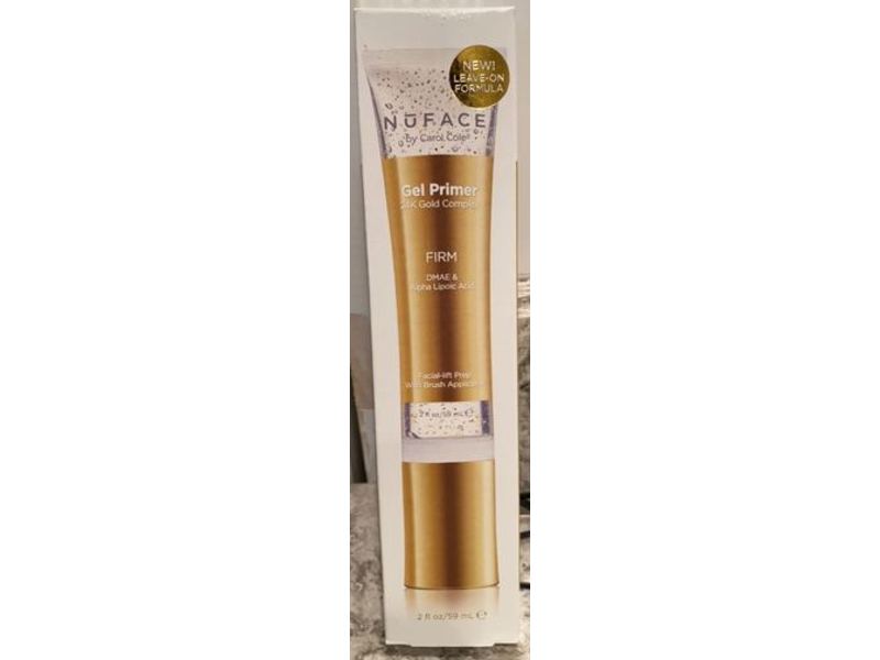 Nuface Gel Primer 24K Gold Complex, 2 fl oz/59 mL