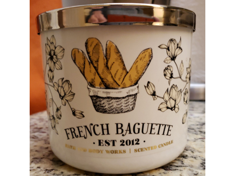 Bath & Body Works French Baguette Scented Candle, 14.5 oz/411 g