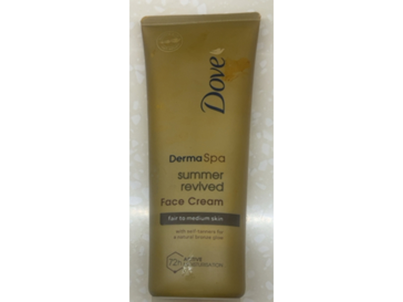 Dove Derma Spa Summer Revived Face Cream, 75 mL