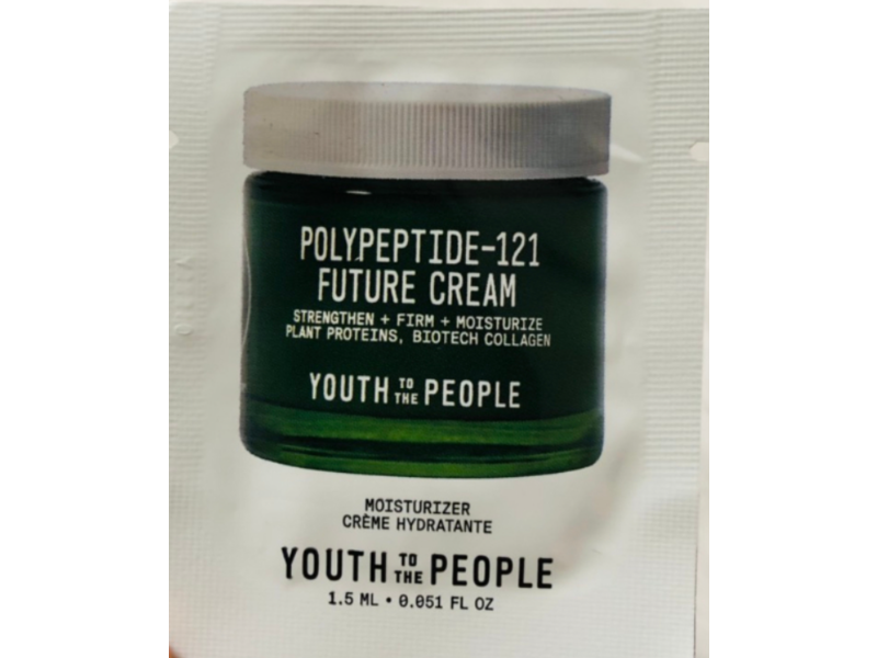 Youth To The People Polypeptide-121 Future Cream, 0.051 fl oz/1.5 mL