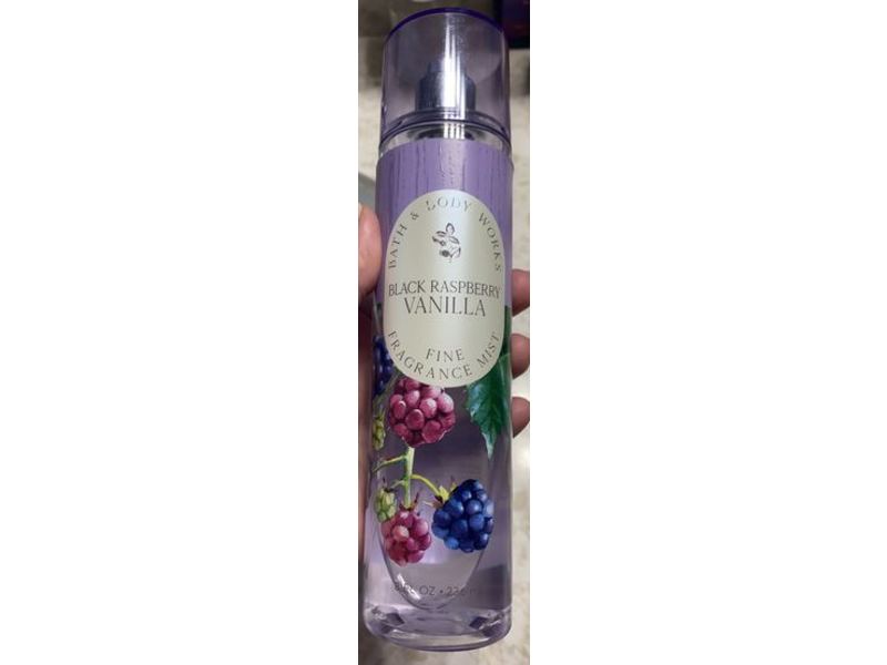 Bath & Body Works Fine Fragrance Mist, Black Raspberry Vanilla, 8 fl oz/236 mL