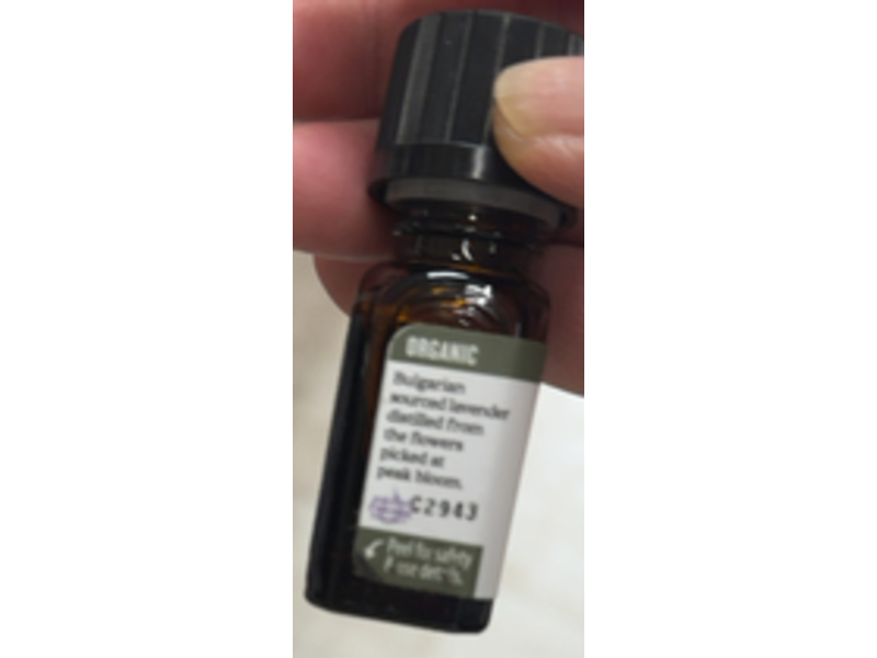 Aura Cacia Organic Lavender, Relaxing, 0.25 fl oz/7.4 mL