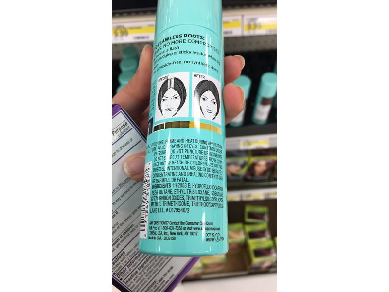 L'Oreal Paris Magic Root Cover Up, Black, 2.0 oz (57 g)