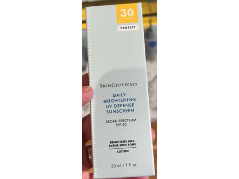 SkinCeuticals Daily Brightening Uv Defense Sunscreen Lotion, SPF 30, 1 fl oz/30 mL