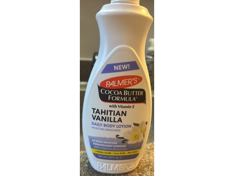Palmer's Daily Body Lotion, Tahitian Vanilla, 20 fl oz/591 mL