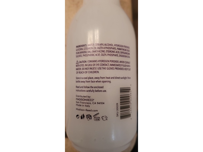 Madison Reed Light Works Finish Toning Glaze Activator, 2 fl oz/60 mL