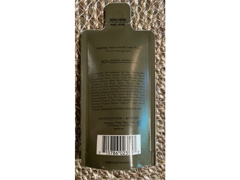 Arete Daily Rituals Hair Wash, 1.014 fl oz