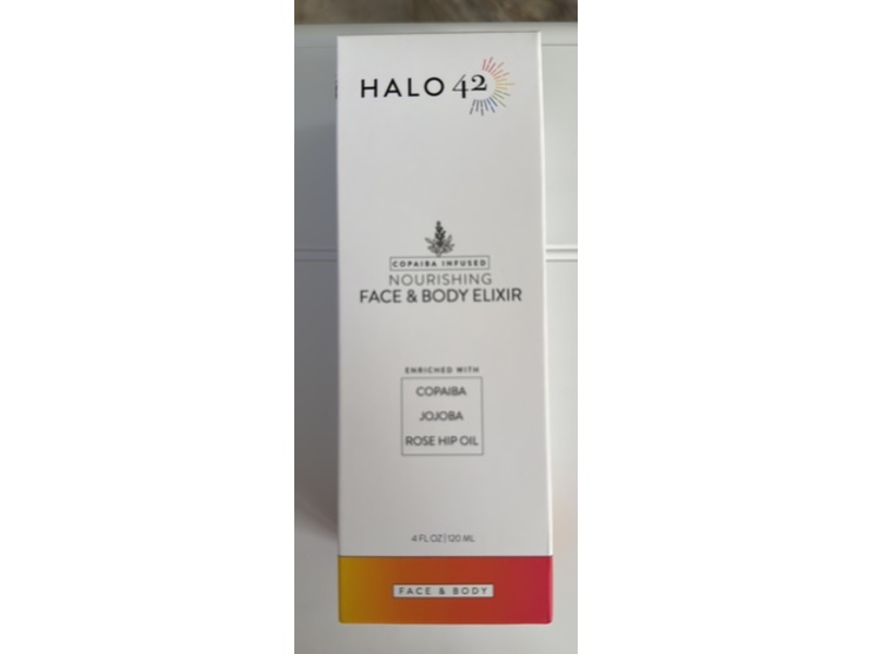 Halo 42 Nourishing Face & Body Elixir, 4 fl oz/120 mL