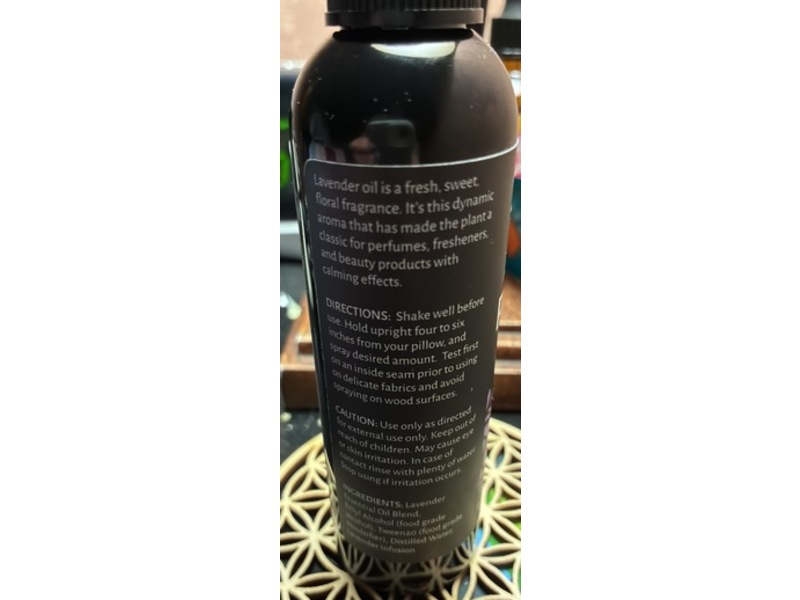 Aromasong All Natural Pillow Mist, Lavender, 4 fl oz/120 mL