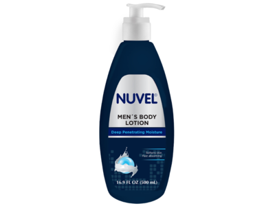 Nuvel Deep Pentrating Men's Body Lotion, 16.9 fl oz/500 mL