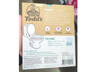 Uncle Todd's Toilet Cleaner Water Dissolvable Sheets, Sunny Lemon, 30 Count - Image 4