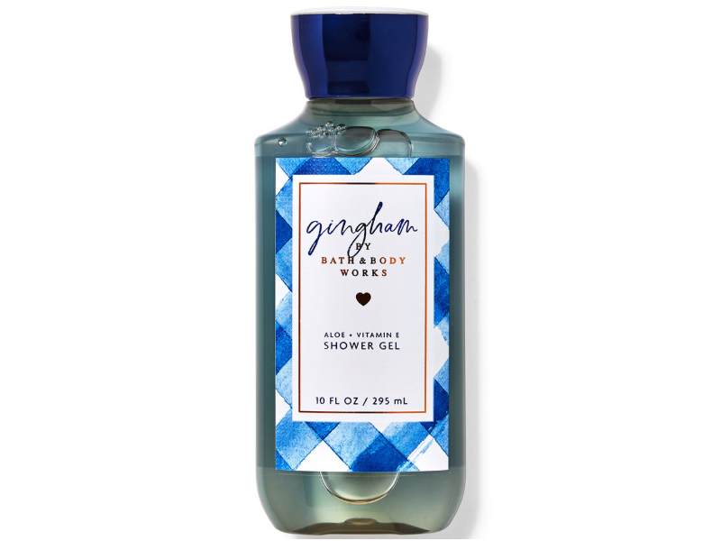 Bath & Body Works Shower Gel, Gingham, 10 fl oz/295 mL