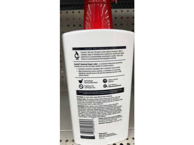 Eucerin Advanced Repair Lotion, 33.8 fl oz/1000 mL