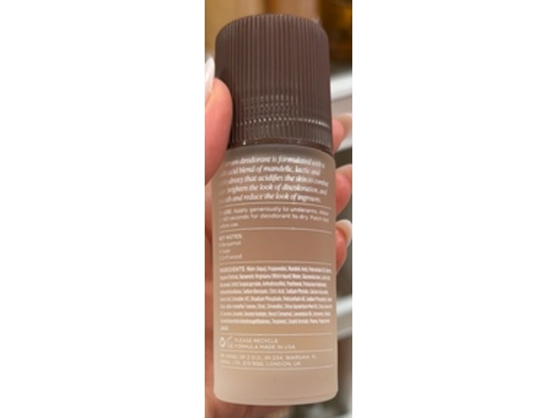 Saltair 5% AHA Serum Deodorant, Driftwood, 1.7 fl oz/50 mL, Pack Of 2