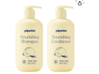 Pipette Nourishing Shampoo, Orange + Vanilla, 11.2 fl oz/330 mL, Pack Of 2 - thumbnail 1