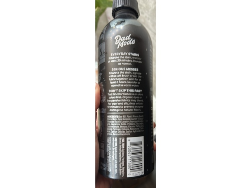 Dad Mode Deep Stain Remover, Sandalwood & Suede, 16 oz