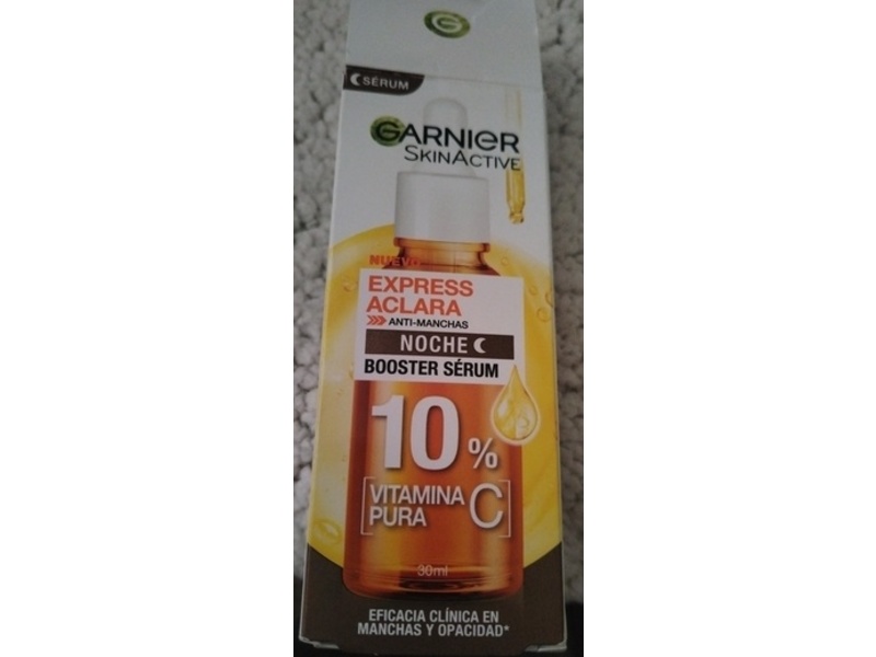 Garnier SkinActive Anti Dark Spot Night Serum, Vitamin C, 30 mL