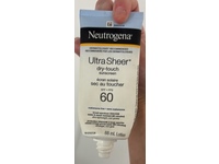 Neutrogena Ultra Sheer Dry-Touch Sunscreen , SPF 60, 88 mL - thumbnail 2