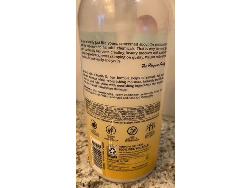 Renpure Advanced Ultra Nourishing Conditioner, Vitamin E, 24 fl oz/710 mL