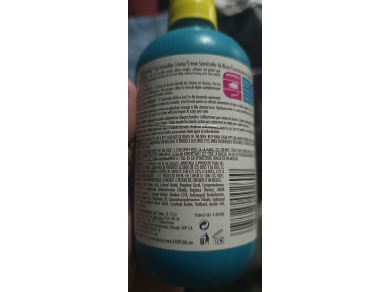 Just For Me Curl Smoother Cream, 8 fl oz/236 mL