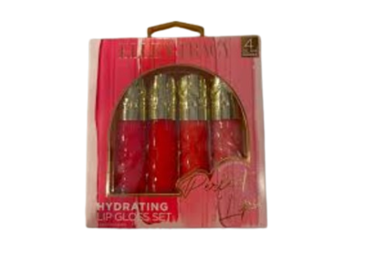 Ellen Tracy Perfect Lip Hydrating Lip Gloss Set, 0.2 oz/6 mL