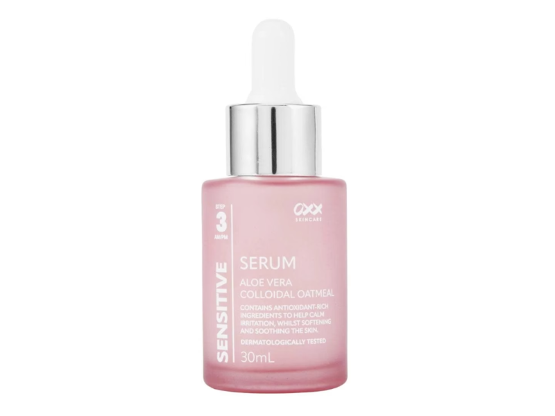 Oxx Skincare Sensitive Face Serum, Aloe Vera And Colloidal Oatmeal, 30 mL