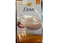 Dove Beauty Bar, Shea Butter & Vanilla Scent, 106 g, 6 Count - thumbnail 2
