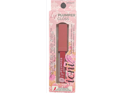 Ioni Lip Plumper Gloss, Carmina Pink, 0.15 fl oz/4.5 mL