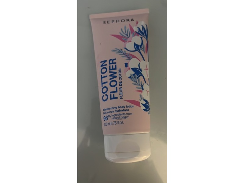 Sephora Moisturizing Body Lotion, Cotton Flower, 6.76 fl oz/200 mL