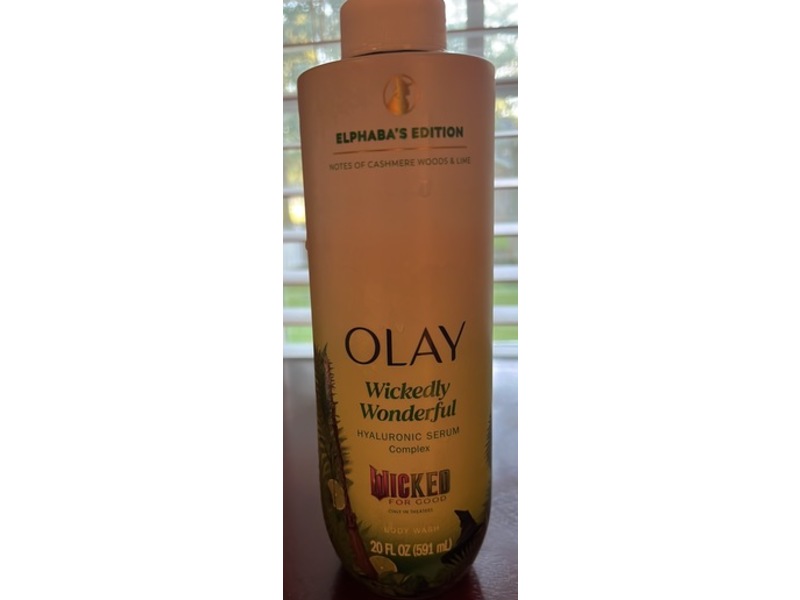 Olay Elphaba Edition Wicked Body Wash, Wickedly Wonderful, 20 oz/591 mL