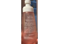 Vital Beauty Gentle Face Wash+Makeup Remover, Rose Water & Squalane, 8 fl oz/236 mL - thumbnail 3