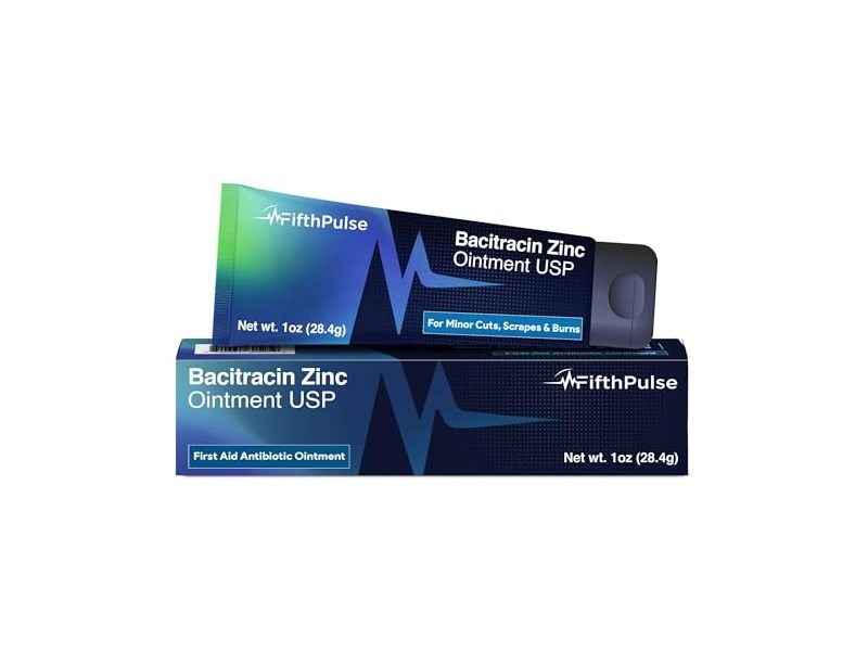 FifthPlus Bacitracin Zinc Ointment USP, 1oz/28.4 g