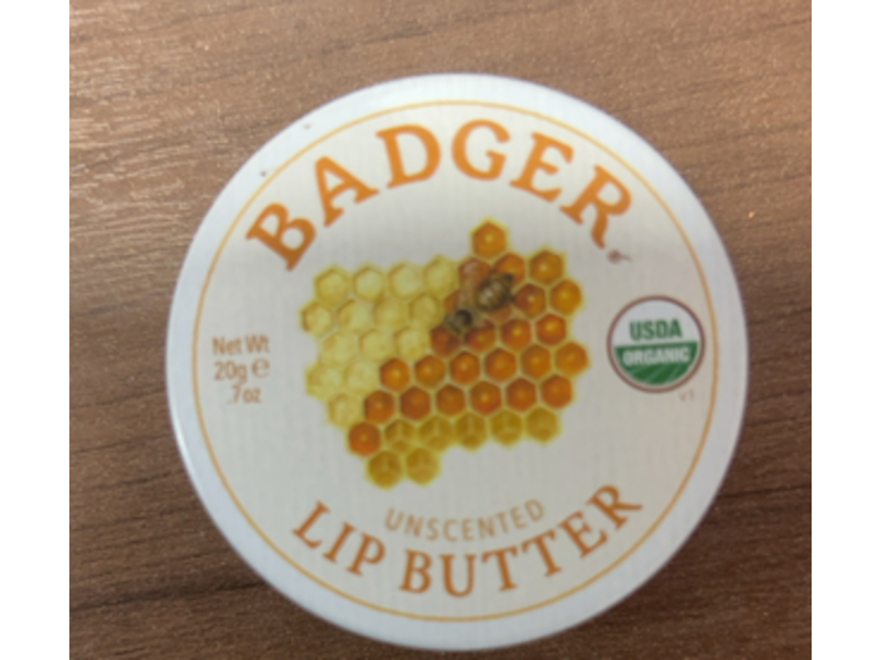 Badger Moisturizing Lip Butter, 0.7 oz/20 g