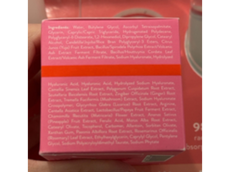 Peach & Lily Transparen-C Pro Brightening Moisturizer, Vitamin C + Yuja 5%, 1.69 fl oz/50 mL