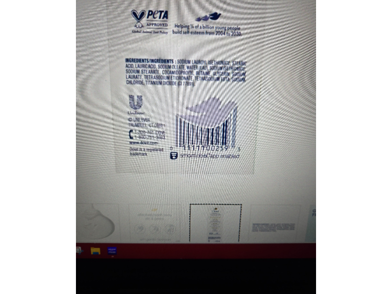 Dove Moisturizing Beauty Bar Soap, Sensitive , 3.75 fl oz, Pack Of 12