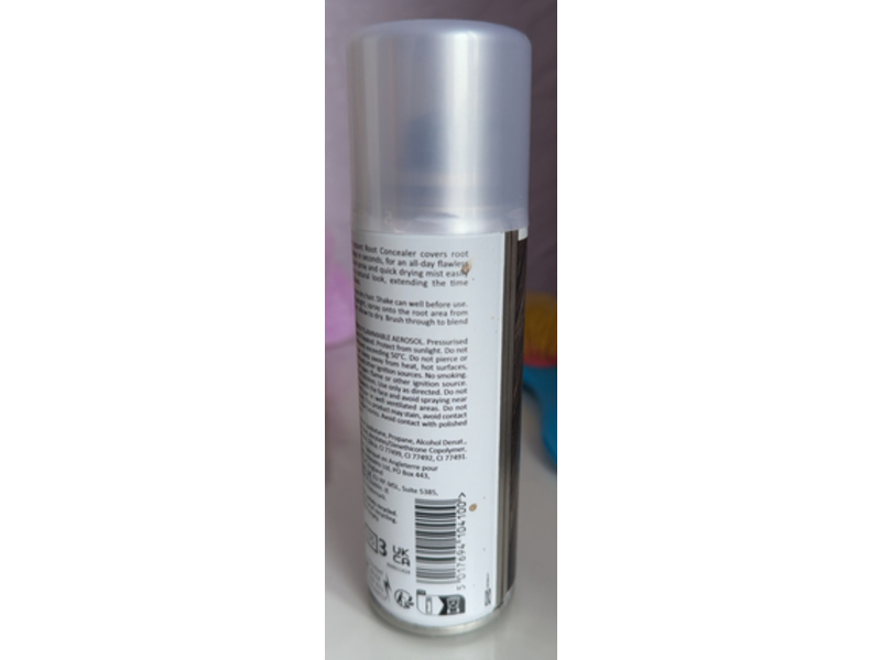 Root Perfect Instant Root Concealer Spray, Dark Brown, 4.2 fl oz/125 mL