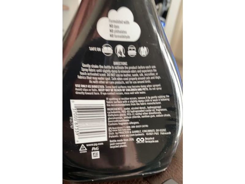 Febreze Unstopables Touch Fabric Spray, Fresh, 76.9 fl oz/500 mL