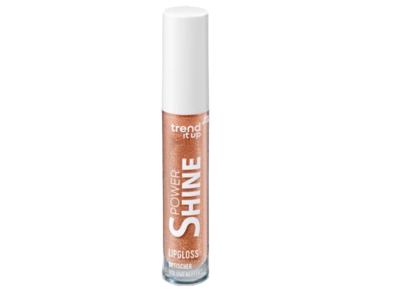 Dm Trend It Up Power Shine Lip Gloss, 230 Rose Glitter, 4 mL