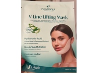Plantifique V-Line Lifting Mask, Hyaluronic Acid + Aloe Vera & Seaweed Extract, 3.88 fl oz/100 g, 1 Count - thumbnail 2
