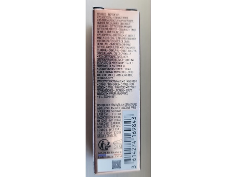 Lancome Idole Squalane-12 Butter Glow Hydrating Lip Balm, 50 Sheik's Rosy Nude, 0.1 oz/3 g