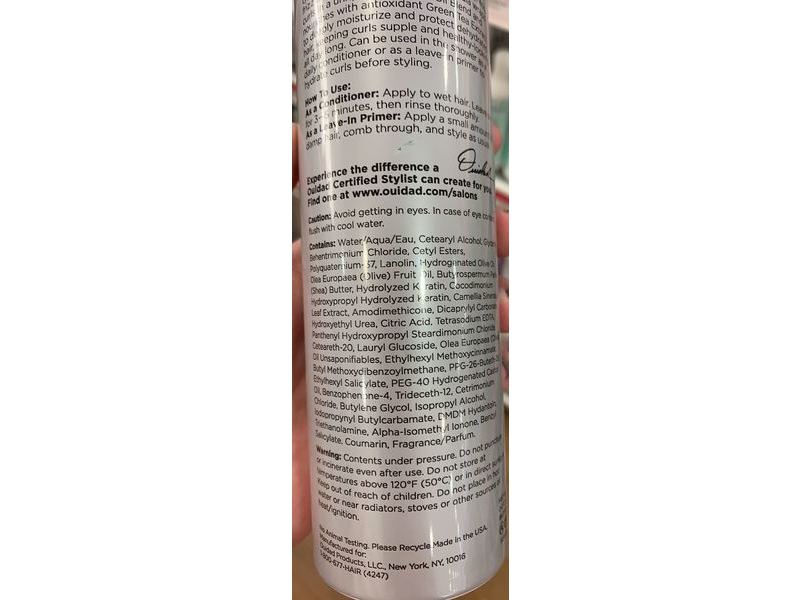 Ouidad Whipped Curls Daily Conditioner & Primer, 8.5 fl oz/241 g