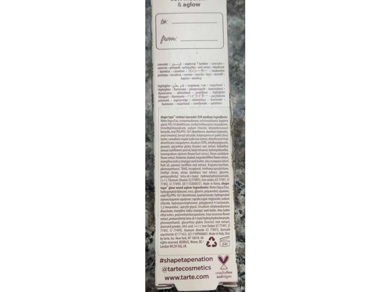 Tarte Shape Tape Star Squad Conceal & Brighten Duo, 0.0338 fl oz/ 1 mL