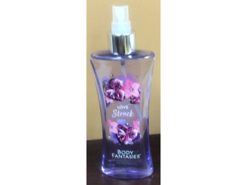 Body Fantasies Body Spray, Love Struck, 8 fl oz/236 mL