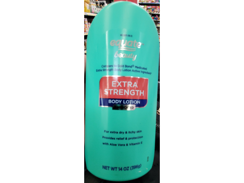 Equate Beauty Extra Strength Body Lotion, 14 oz/396 g