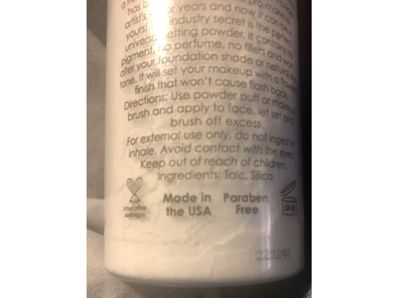 RCMA Makeup The Original No Color Powder, 3 oz/85.04 g