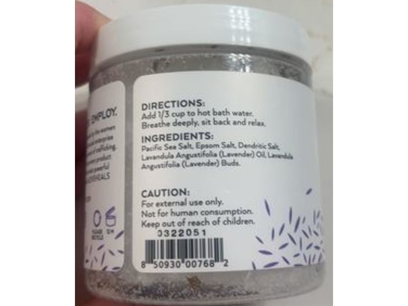 Thistle Farms Love Heals Serenity Soak, Lavender, 8 oz/227 g