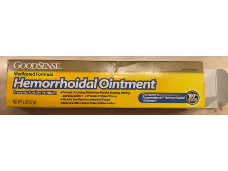 GoodSense Medicated Formula Hemorrhoidal Ointment, 2 oz/57 g