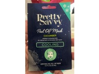 Pretty Savvy Cooling Peel Off Mask, Cucumber, 0.5 fl oz/15 mL - Image 3