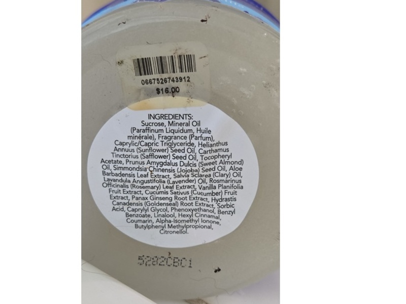 Bath & Body Works Aromatherapy Sleep Sugar Scrub, Lavender Vanilla, 13 oz/368 g